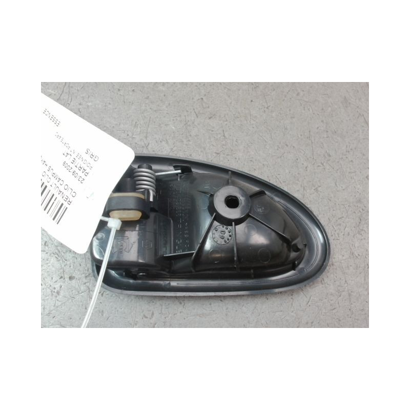 POIGNEE INTERIEURE PORTE ARRIERE DROIT RENAULT CLIO CAMPUS II Phase 2 2009-2012