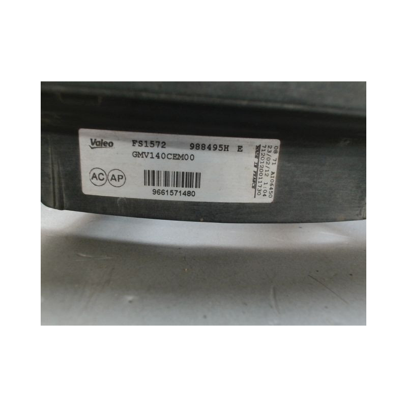 MOTEUR VENTILATEUR RADIATEUR CITROEN C4