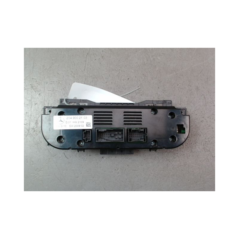 COMMANDE DE CHAUFFAGE MERCEDES CLASSE C BERL. III Phase 1 (204) 2007-2010