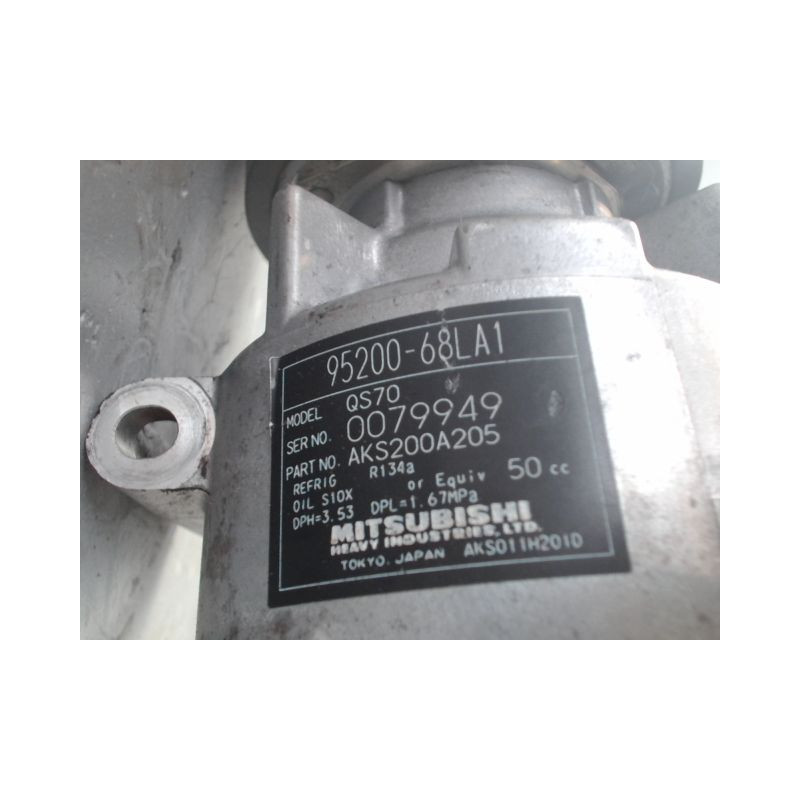 COMPRESSEUR AIR CONDITIONNE SUZUKI SWIFT 3P