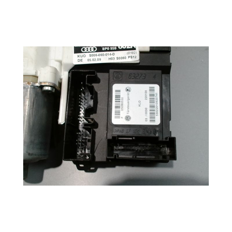 MECANISME+MOTEUR LEVE-GLACE AVANT DROIT AUDI A3 SPORTBACK