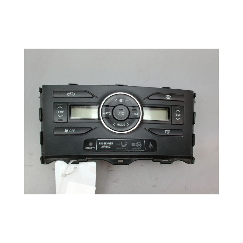 COMMANDE DE CHAUFFAGE TOYOTA AURIS I Phase 2 2010-2012