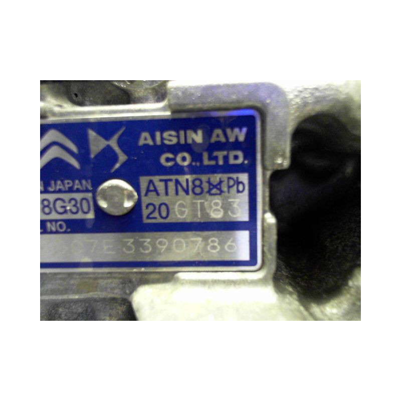 BOITE A VITESSE AUTOMATIQUE CITROEN C5 AIRCR. 1.2 PureTech 130