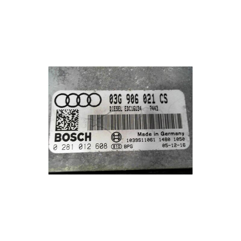 CALCULATEUR MOTEUR AUDI A3 2003-2008