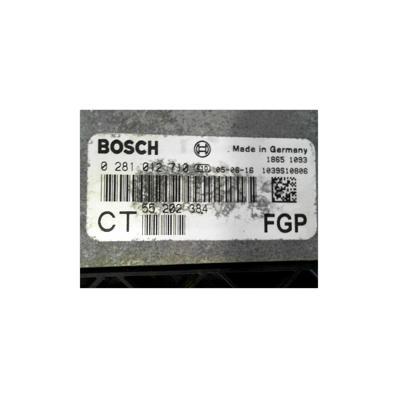 CALCULATEUR MOTEUR OPEL ZAFIRA 05-07