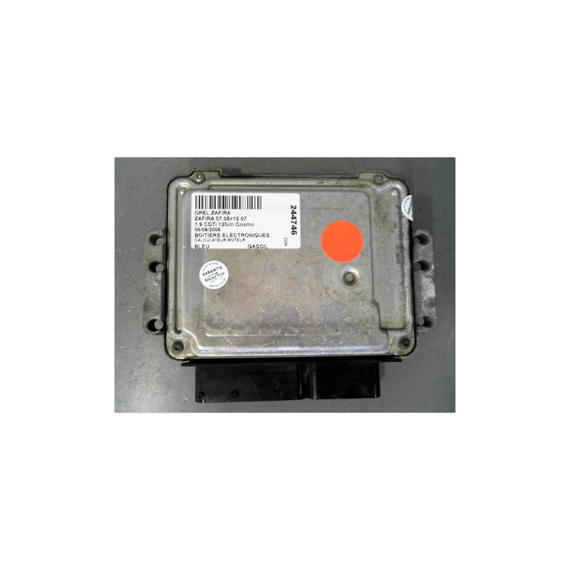 CALCULATEUR MOTEUR OPEL ZAFIRA 05-07