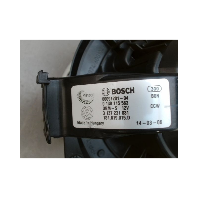 MOTEUR VENTILATEUR CHAUFFAGE VOLKSWAGEN UP