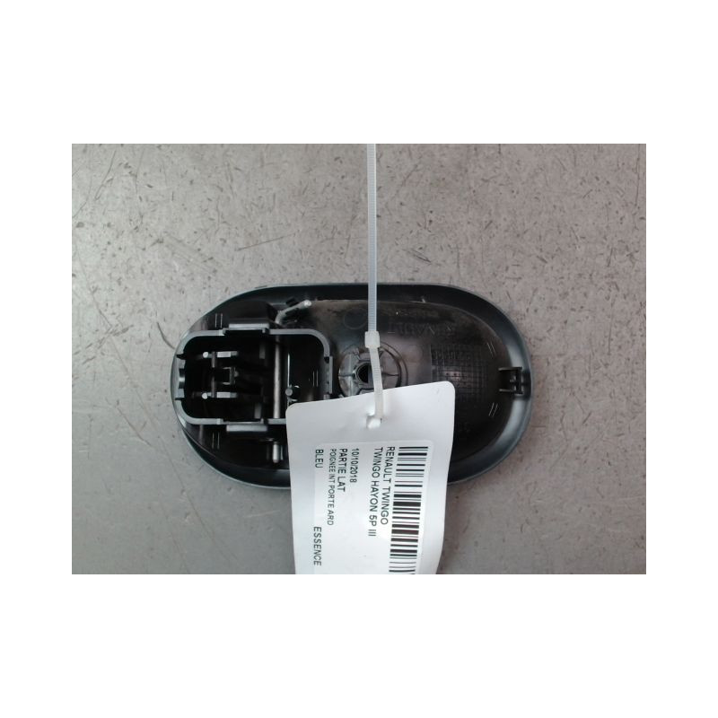 POIGNEE INTERIEURE PORTE ARRIERE DROIT RENAULT TWINGO III 2014-...