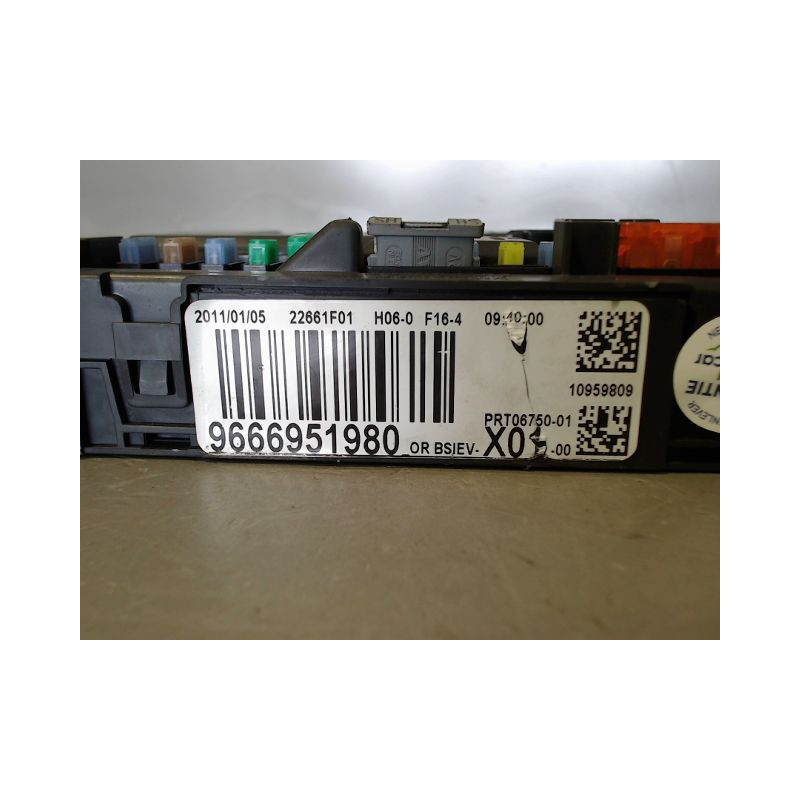 BOITIER GESTION HABITACLE PEUGEOT 207