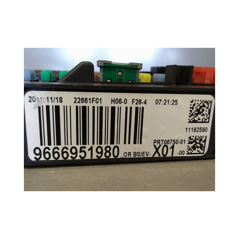 BOITIER GESTION HABITACLE PEUGEOT 207