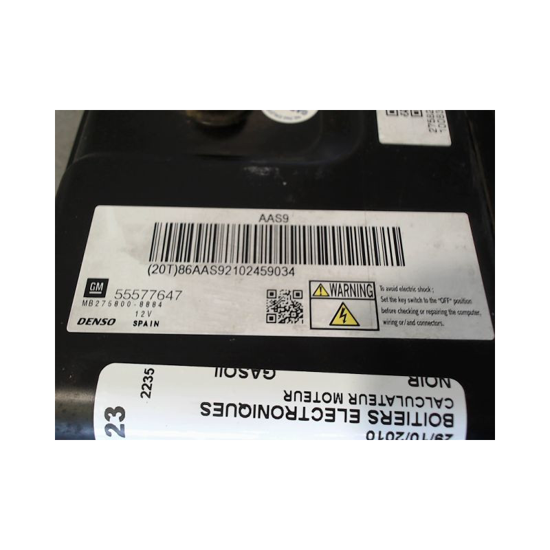 CALCULATEUR MOTEUR OPEL ASTRA