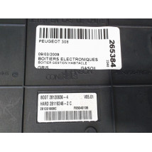 BOITIER GESTION HABITACLE PEUGEOT 308