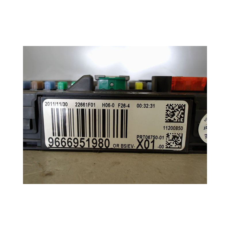 BOITIER GESTION HABITACLE PEUGEOT 207