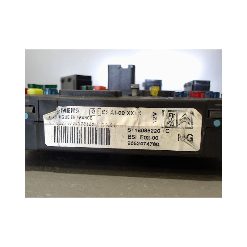 BOITIER GESTION HABITACLE PEUGEOT 206