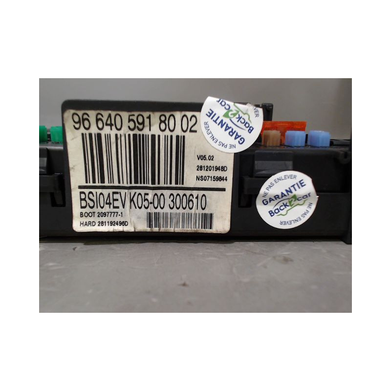 BOITIER GESTION HABITACLE PEUGEOT 308