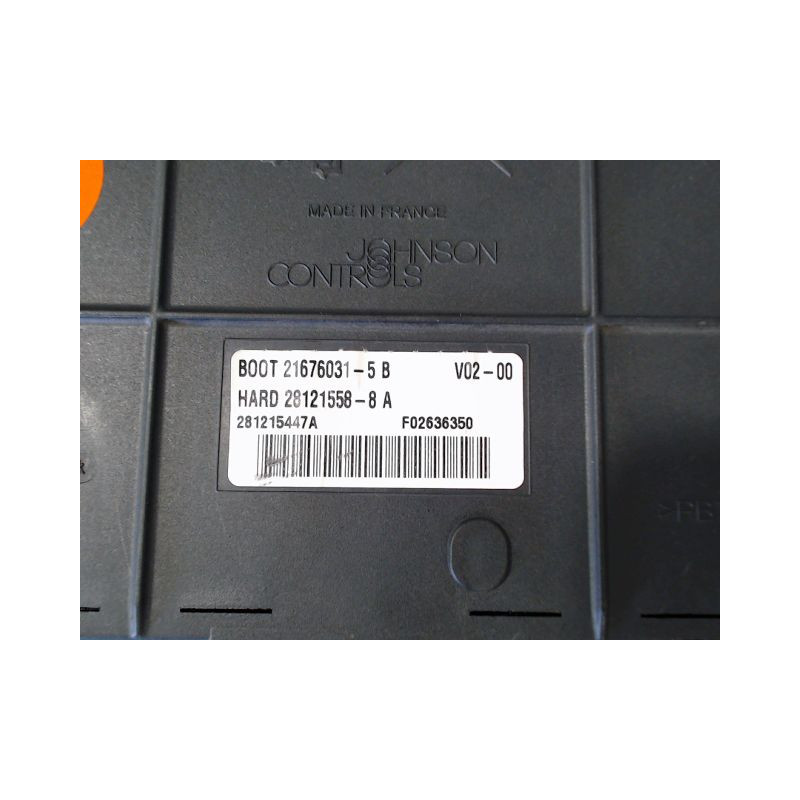 BOITIER GESTION HABITACLE PEUGEOT 307
