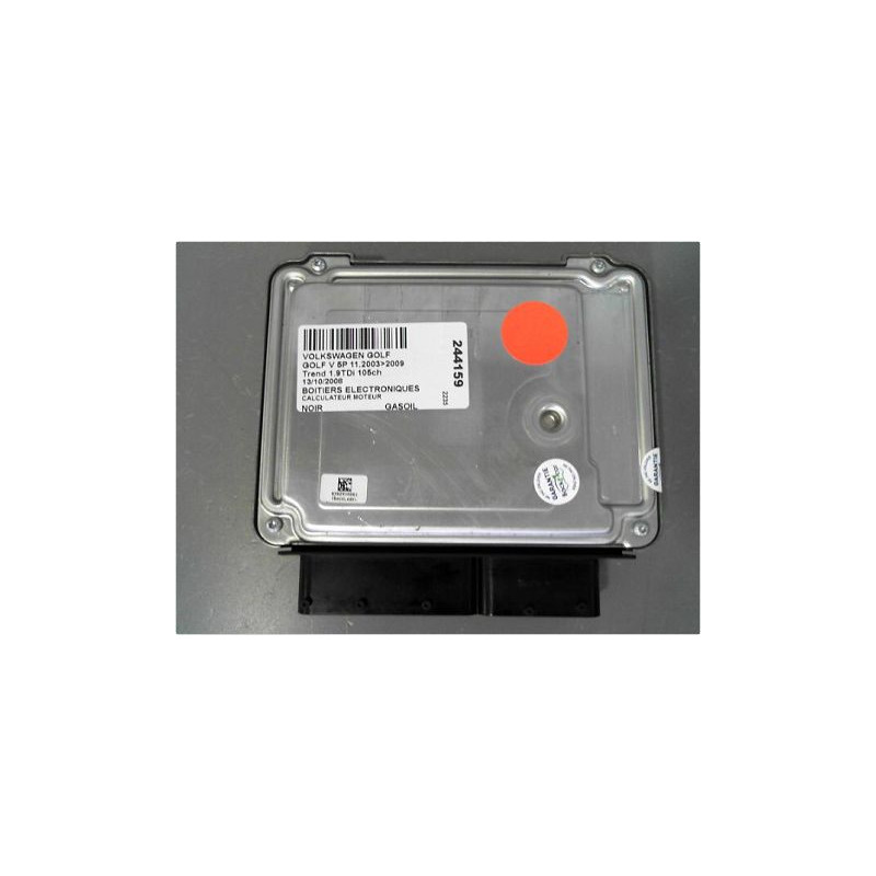 CALCULATEUR MOTEUR VOLKSWAGEN GOLF V 2003-2009