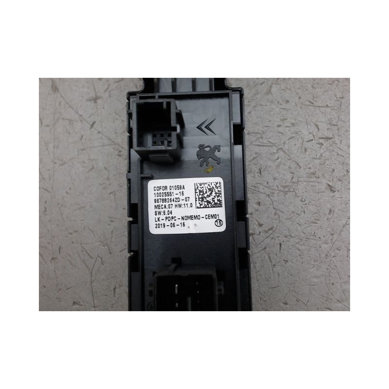 COMMANDE LEVE-GLACE PORTE AVG CITROEN C3 AIRCR.