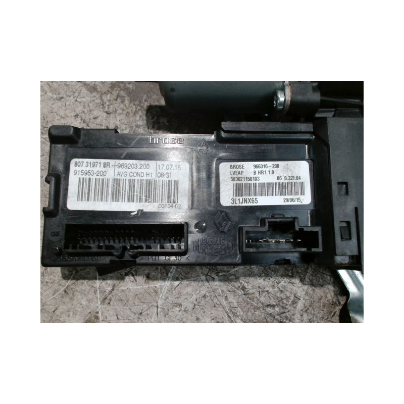 MECANISME+MOTEUR LEVE-GLACE AVANT GAUCHE RENAULT SCENIC III 2009-