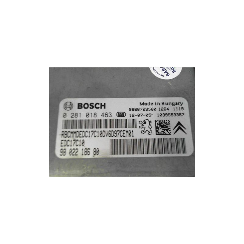 CALCULATEUR MOTEUR CITROEN C4 II 10-15