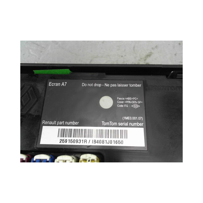 ECRAN GPS RENAULT MEGANE CC 2P III Phase 1 2010-2014