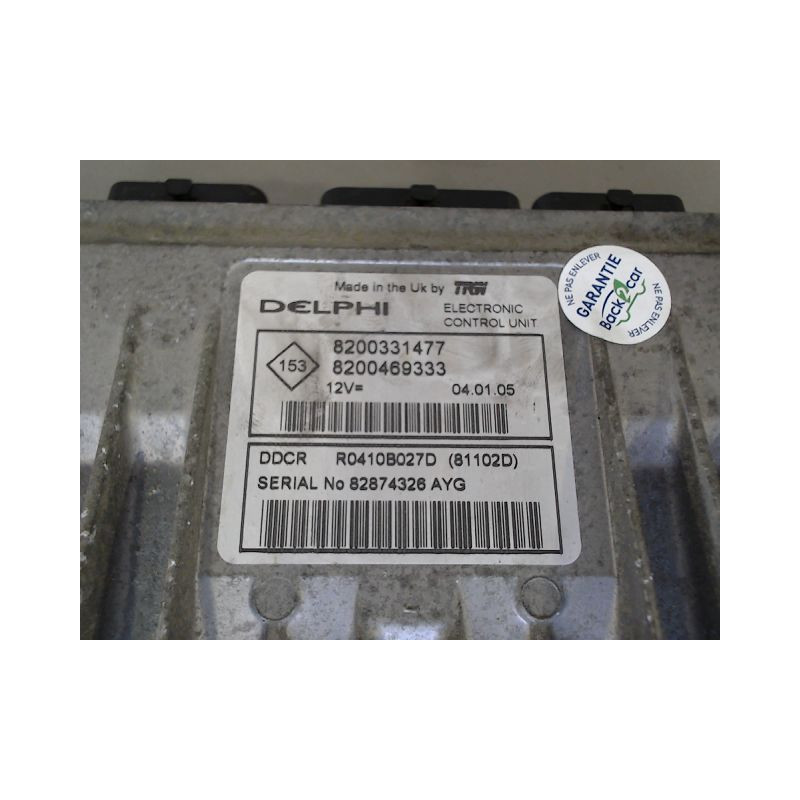 CALCULATEUR MOTEUR RENAULT CLIO II PH.2 01-06