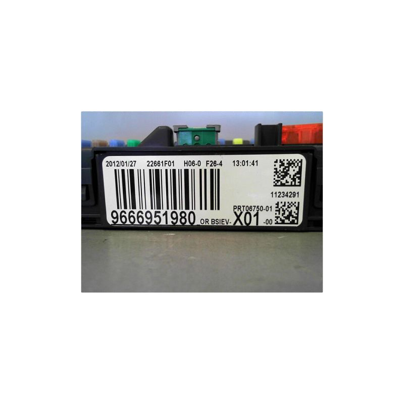 BOITIER GESTION HABITACLE PEUGEOT 207 2006-2013