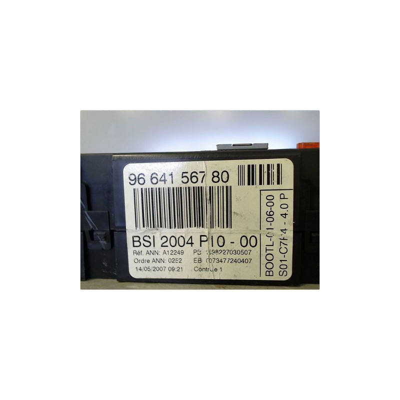 BOITIER GESTION HABITACLE CITROEN C2