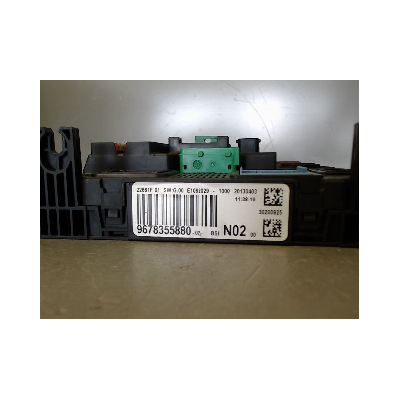 BOITIER GESTION HABITACLE PEUGEOT 208