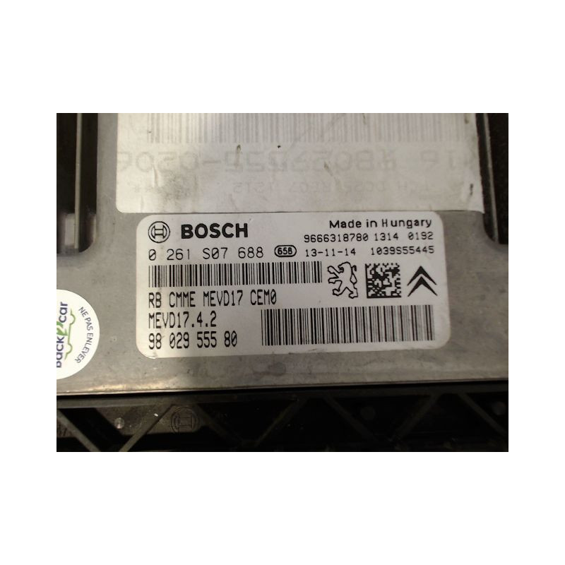 CALCULATEUR MOTEUR PEUGEOT 208