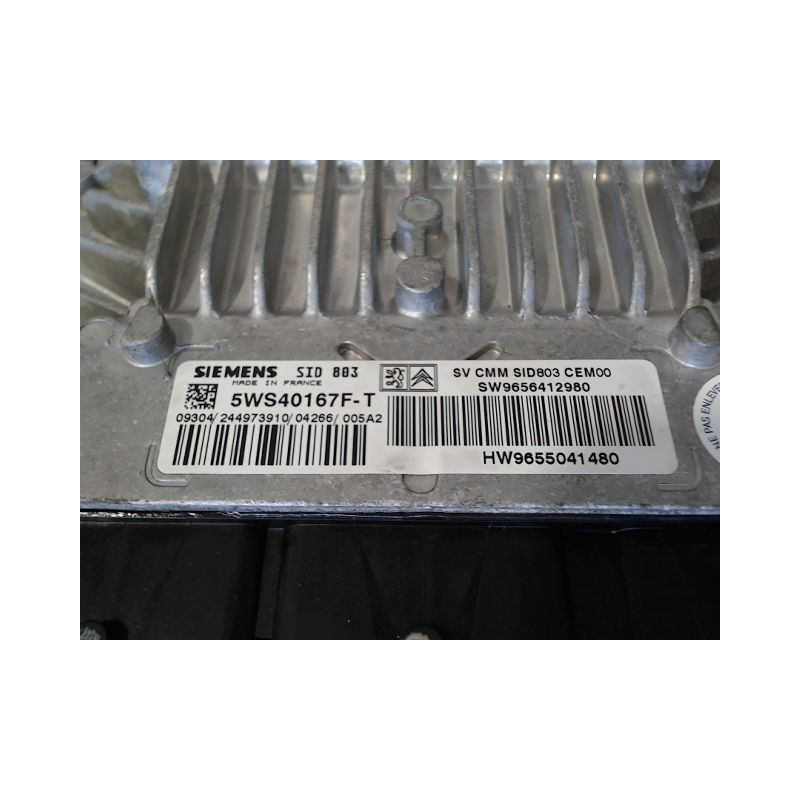 CALCULATEUR MOTEUR PEUGEOT 407
