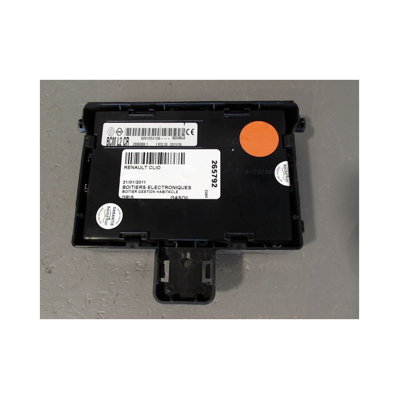 BOITIER GESTION HABITACLE RENAULT CLIO