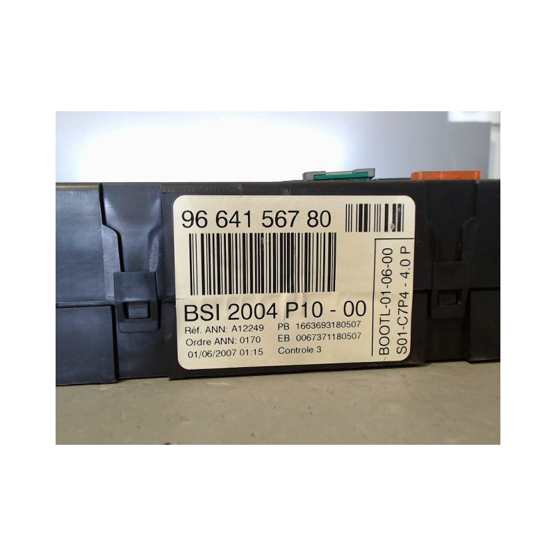 BOITIER GESTION HABITACLE CITROEN C3
