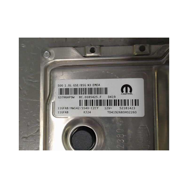 CALCULATEUR MOTEUR FIAT 500
