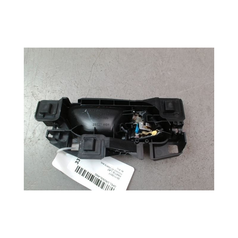 POIGNEE INTERIEURE PORTE AVANT GAUCHE OPEL CROSSLAND