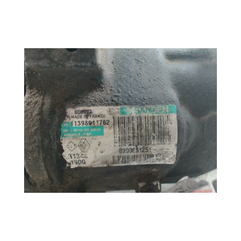 COMPRESSEUR AIR CONDITIONNE RENAULT KANGOO