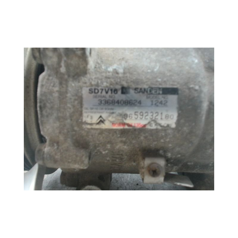 COMPRESSEUR AIR CONDITIONNE CITROEN BERLINGO MULTISPACE 2002-