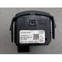 COMMANDE RÉGLAGE HAUTEUR DE PHARE RENAULT CLIO