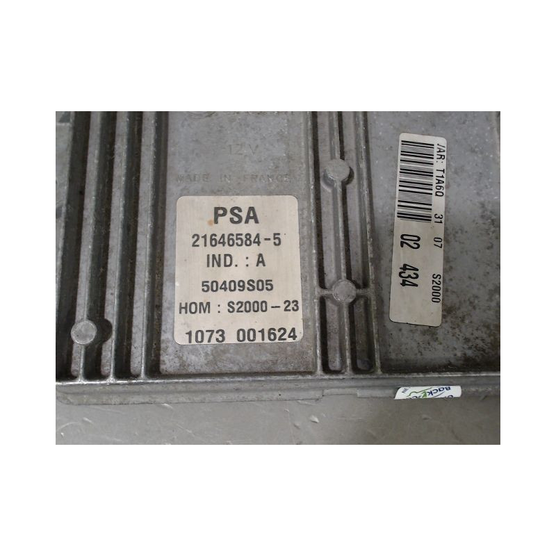 CALCULATEUR MOTEUR PEUGEOT 206 98-09