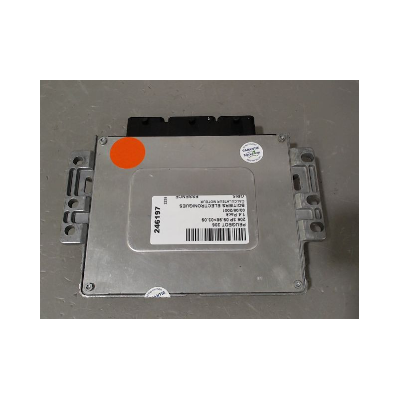 CALCULATEUR MOTEUR PEUGEOT 206 98-09