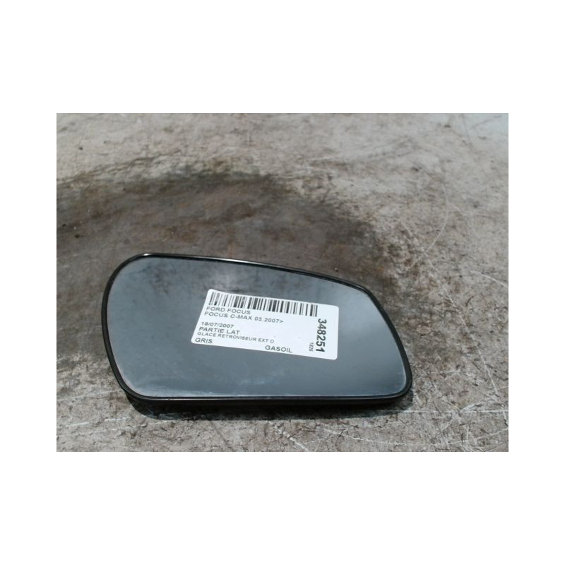 GLACE RETROVISEUR EXT D FORD FOCUS C-MAX 2007-