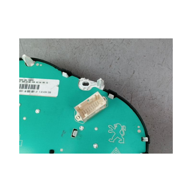 BLOC COMPTEURS CITROEN C3 II Phase 1 (A51) 2009-2013
