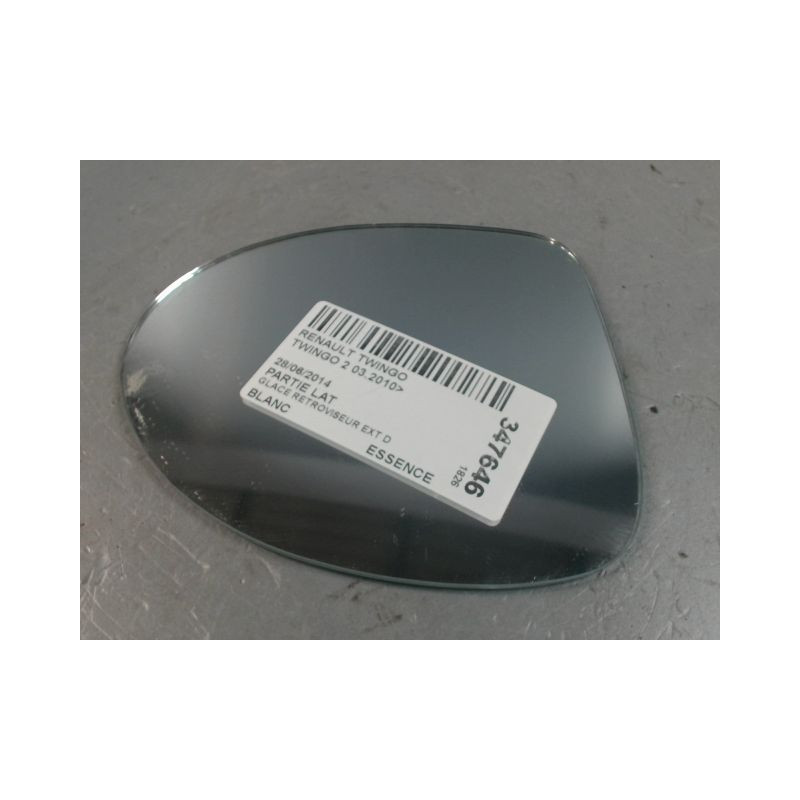 GLACE RETROVISEUR EXT D RENAULT TWINGO 2 2010-