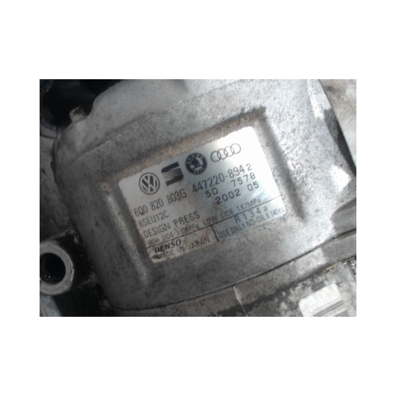 COMPRESSEUR AIR CONDITIONNE VOLKSWAGEN POLO