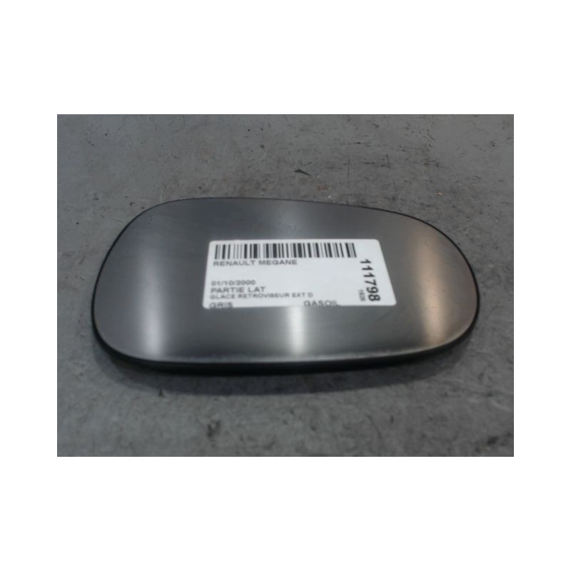 GLACE RETROVISEUR EXT D RENAULT MEGANE