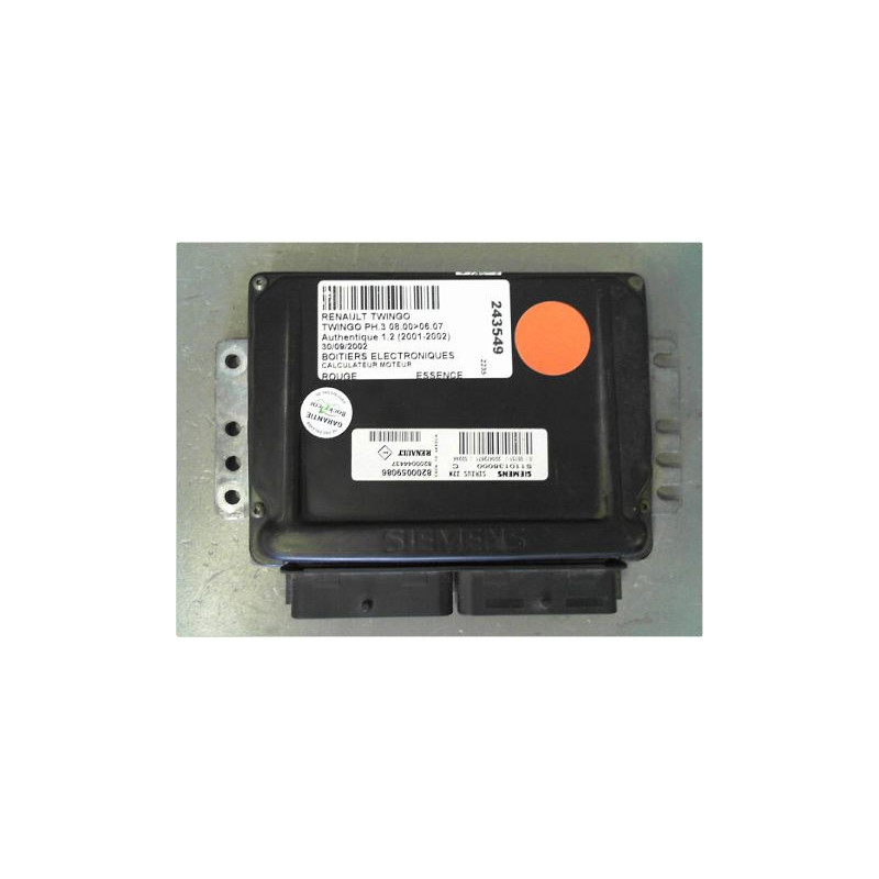 CALCULATEUR MOTEUR RENAULT TWINGO PH.3 00-07