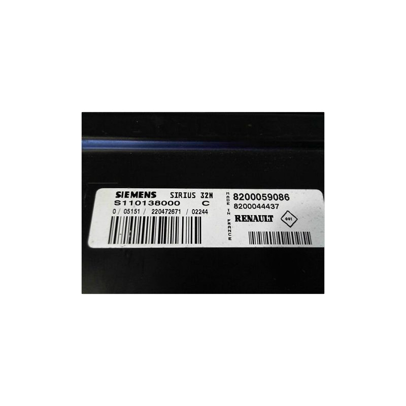 CALCULATEUR MOTEUR RENAULT TWINGO PH.3 00-07