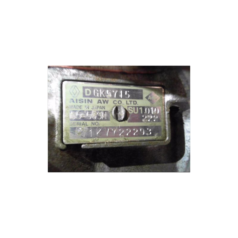BOITE A VITESSE AUTOMATIQUE RENAULT VELSATIS 02-05 3.5 V6 