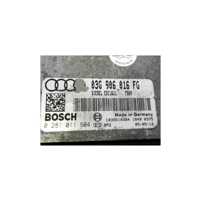 CALCULATEUR MOTEUR AUDI A3 2003-2008