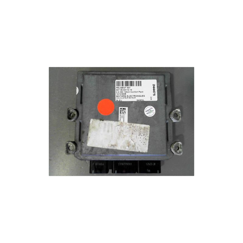 CALCULATEUR MOTEUR PEUGEOT 807 02-14